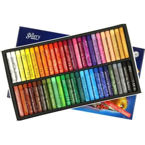 48 Color Oil Pastel for Artist Student Graffiti Soft Pastel Painting Drawing Pen M2EC