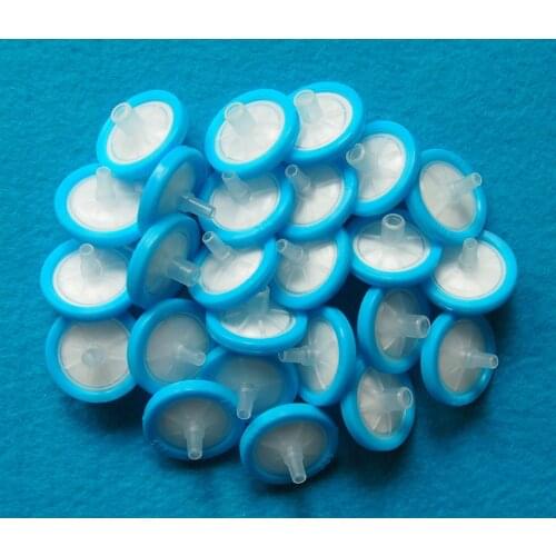 100Pcs Syringe Filter OD 25MM 0.45um,Made In PES Deschem Chemistry Labware