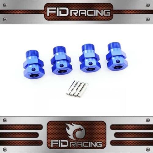 Aluminum wheel Axle Extenders include pins for losi 5ive t kmx2 rovan LT
