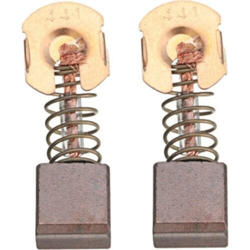 2PCS Carbon Brush For CB-441 7X11X11 Electric Motor Accessories Parts High Strength Wear Resistant Long Life Span