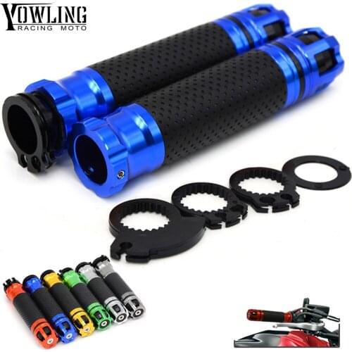 Universal Motorcycle CNC handlebar Grips&ends Suit for 22mm Handbar For yamaha fz6 fazer fz6r fz8/xj6 diversion fz1 mt-/fz MT-03