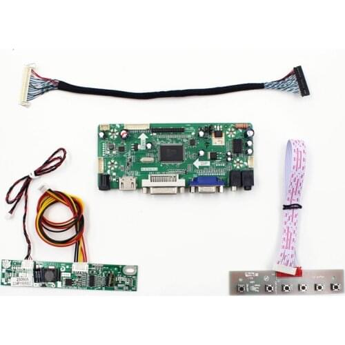 DVI VGA Audio LCD controller board Kit HDMI-compatible lcd Driver Board for M190ETN01.0 19 inch 1280x1024 WLED LED LCD panel