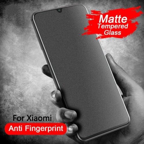 Anti-fingerprint Matte Tempered Glass for redmi note8 t Frosted protective glass screen protector redmi note 7 8 9 pro 9s 8t 8a