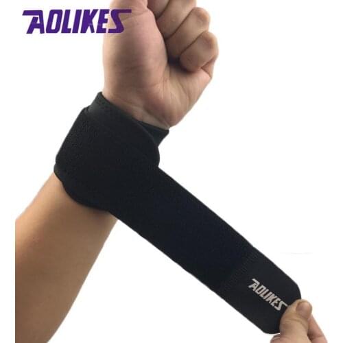 1Pcs Gym Wrist Support Band Strap For Men crossfit Wristband Sports Fitness Wrist Guard Protector bracers polsiera pols brace