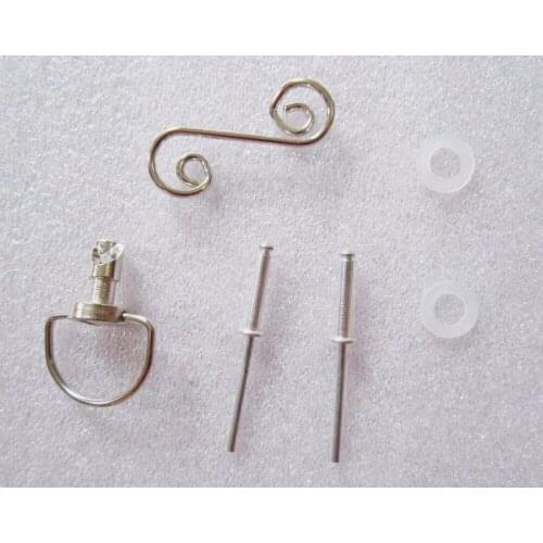 10 Sets Motorcycle Quick Release D-RING 1/4 Turn Race Fairing Romoval Fasteners