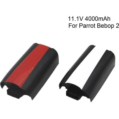 Lipo Battery For Parrot Bebop 2 Drone Battery 11.1V 4000mAh Lipo Upgrade Battery For RC Quadcopter helicopter Parts 11.1 V 3S