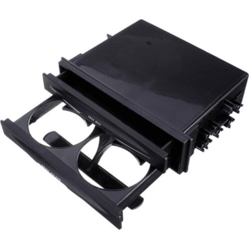 Car Grocery Box Double/Single Din Radio Pocket Kit Drink-Cup Water Coffee Cup Bottle Holder Storage Box Multi-purpose Function