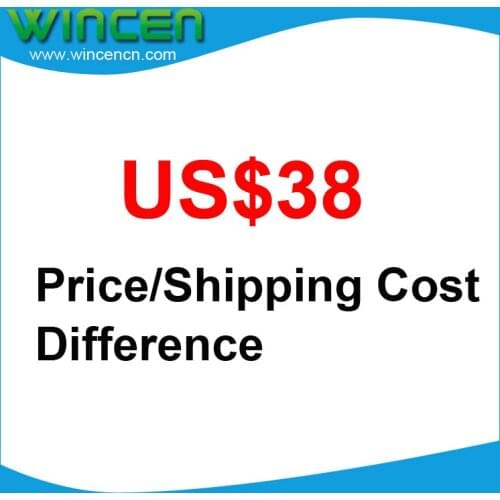 US$38.00 Price / Shipping Cost Difference Payment