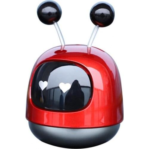 Natural Smell Car Perfume Shaking Head Design Lovely Car Robot Aromatherapy Diffuser for Truck
