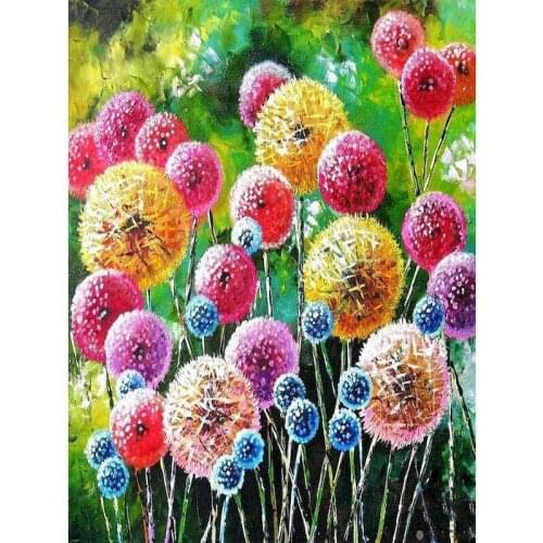 GATYZTORY 5D Diamond Painting color flowers Square/Round Embroidery Cross Stitch Kit Painting Mosaic DIY Home Decoration Gift