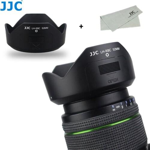 JJC Camera Flower Lens Hood 52mm for Pentax smc DA 18-55mm F3.5-5.6 AL WR Lens replaces PH-RBC 52MM
