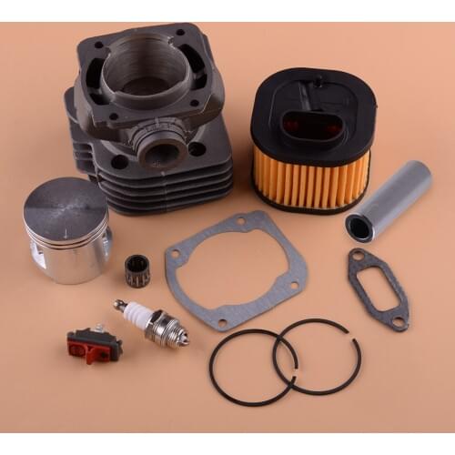 14pcs 50mm Cylinder Piston Top Kit Fit for Husqvarna 372 XP 362 365 371 Chainsaw