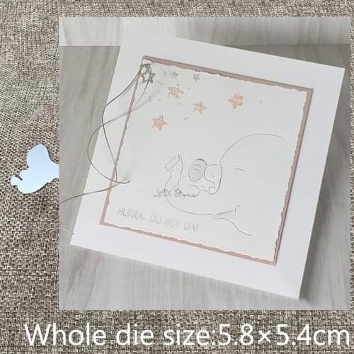 New Design Craft Metal stencil mold Cutting Dies lovely elephant decoration scrapbook die cuts Album Paper Card Craft Embossing