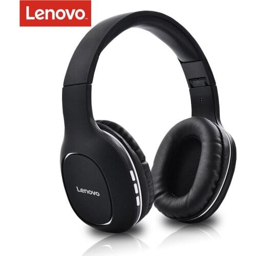 Original For Lenovo HD300 Wireless Headphones Bluetooth 5 Stereo Headset Subwoofer Sport Running Headset Unisex With HD Call Mic