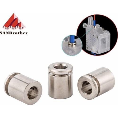 3D Printer Pneumatic Connectors PTFE Tube Coupler For Bowden NF Bmg Extruder Quick Coupler j-head Fittings 3D Printer Parts