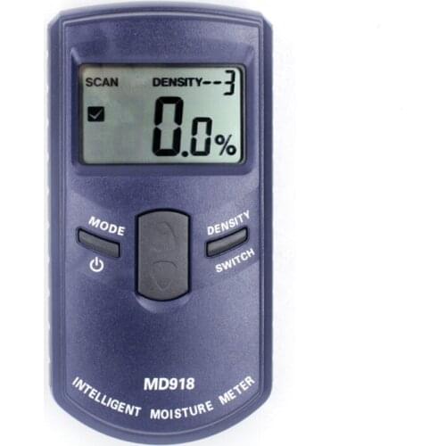 Intelligent Small Wood Moisture Meter 10-speed Portable Meter Paper Wall Moisture Content Moisture Meter Induction MD918 LK