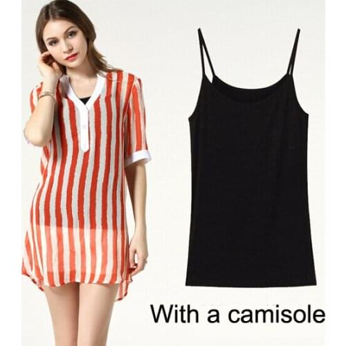 Женские рубашки в полоску QUEECHALLE China At AliExpress