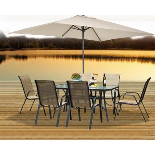 Replacement Canopy Canopys Polyester Cloth 2x3M UV-protected And Breathable Outdoor Garden Rainproof Square Patio Umbrella