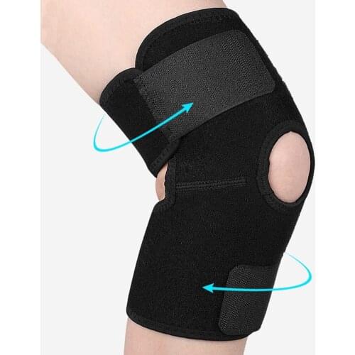 Sports Knee Support Pads Unisex Outdoor Mountaineering Breathable Pressurized Basketball Riding Running Brace Protector