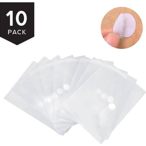 10 Pcs/Set Storage bag Strong Stick-up Magic Sticker Package Used to Storage Cutting dies Rubber Clear Stamp Template etc