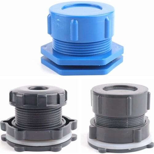 1Pcs Aquarium fish tank water level plug manual drainage Garden landscape drainage adapter Water Fish tank bulkhead Fitting