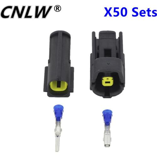 1 Pin DJ70116Y-1.8-11/21 Waterproof Electrical Wire Connector Oxygen Sensor Connector Plug 1P