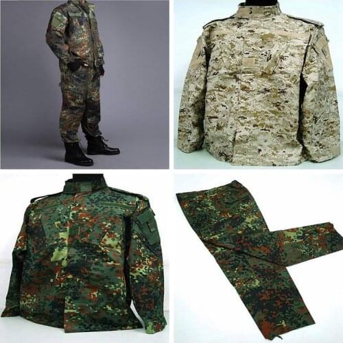 [Promotion] US Army Navy BDU CP Multicam Camouflage Suit Military Uniform Tactical Combat Airsoft Farda Only Jacket & Pants