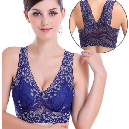 2pcs/lot 2021 M~4XL Women Bra Sexy Lace Push Up Bra Sutian Bras For Women Sujetador Womens Clothing Lady Sexy Lingerie