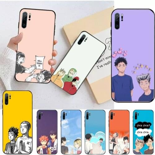 Haikyuu volleyball anime manga Phone Case For Huawei honor Mate P 10 20 30 40 Pro 10i 9 10 20 8 x Lite Luxury brand shell