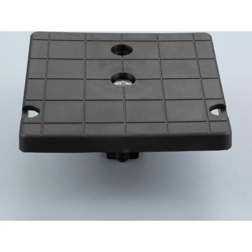 Black Nylon Boat Navigation Frame Rack Rotating Platform Holds GPS Devices And Depth Finders In Place Rotates 360 Degrees