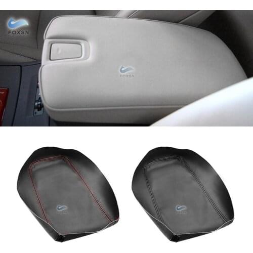 For Lexus ES350 2007 2008 2009 Car Microfiber Leather Interior Center Control Lid Armrest Box Cover Sticker Trim