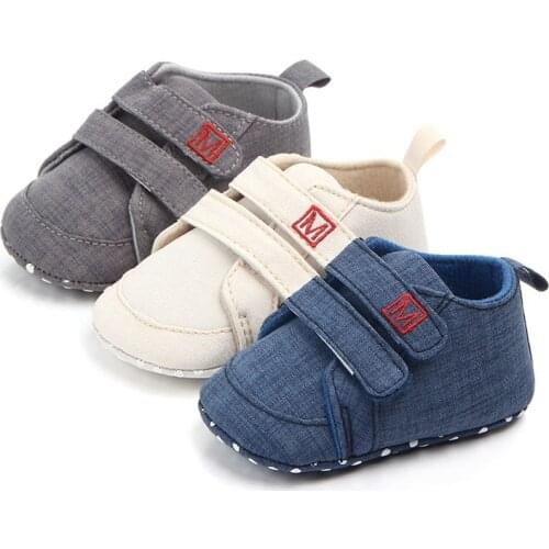 Classic Canvas Baby Shoes Newborn First Walkers Fashion Baby Boys Girls Shoes Cotton Casual Shoes Boys Sneakers