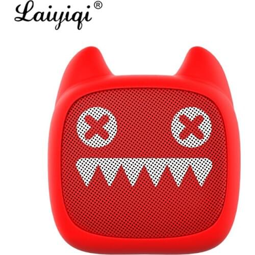 Laiyiqi cute fashion kitten Mini Zombies Cat lovely bluetooth speaker portable cartoon kid caixa de som portatil Christmas gift