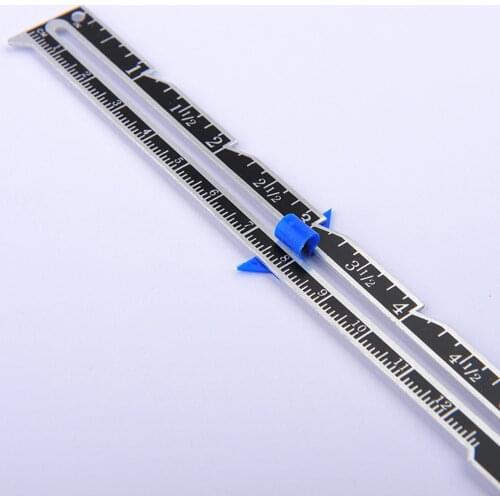 Sewing Patchwork Ruler Qui Tailor Ruler School Clothing Design Tool Positioning amount button margin parallel line DIY tool