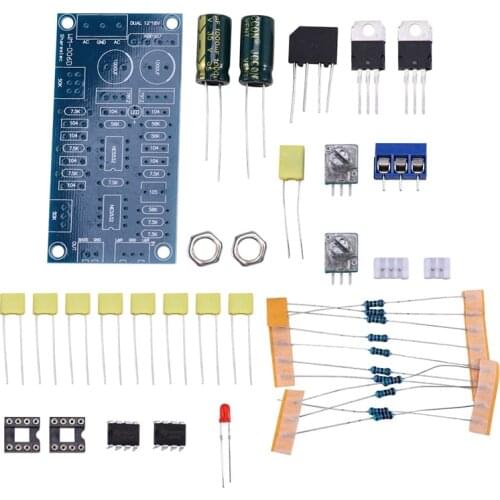 Low Pass Filter Bass Subwoofer Pre-Amp Amplifier Board Dual Power Low Pass Filter Bass Preamplifier