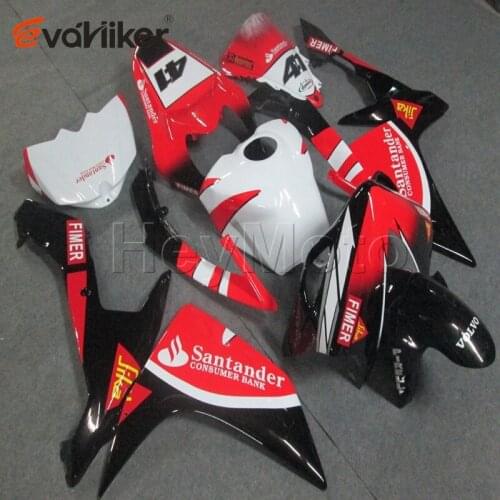 Motorcycle fairings for YZFR1 2007 2008 red black YZF R1 07 08 ABS plastic motor panels kit Injection mold H2
