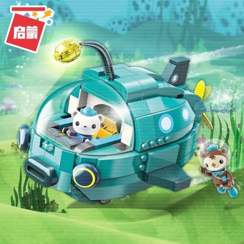 Octonauts Building Block GUP-A Deluxe Vehicle Playset & Barnacles 323pcs Educational Bricks Toy For Boy Gift