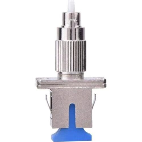 FC-SC Single Mode Coupler Hybrid Converter Fiber Optic Adapter for FC Male to SC Female