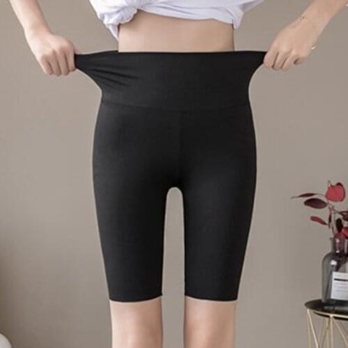 Solid High Waist Yoga Sport Shorts Women Gym Fitness Push Up Seamless Leggings New Running Workout Training Short Pants Bottoms