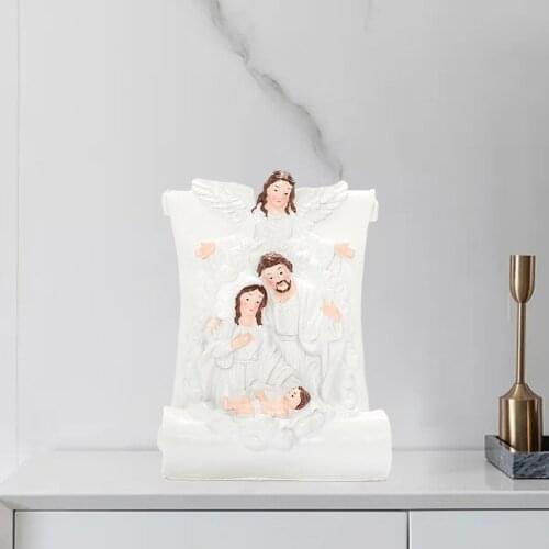 Fairy Resin Angel Sculpture Decorative Ornament Collectible Figurine Statue Photo Props Office Bookshelf Cabinet Decor