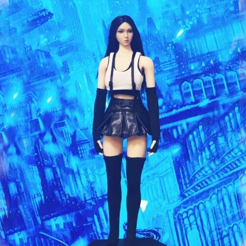 In stock Tifa 3.0 1:6 CJG-W029 final and fantasy 7 protagonist COS suit suitable for 12-inch female movable dolls