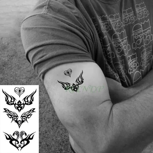 Waterproof Temporary Tattoo Stickers Tribal totem Fake Tatto Flash Tatoo Tatouage Body Art Hand Foot arm neck for Girl Women Men