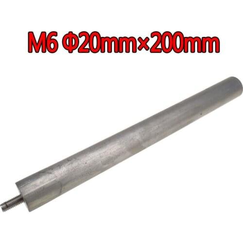 M6 20MM*200MM Water Heater Parts Spare Replacement Parts Water Heater Magnesium Anode Rod For Electric Water Heater
