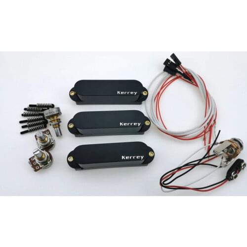 Kerrey Guitar Pickups Single coil Active pickup 9V Battery powered With Potentiometer accessories