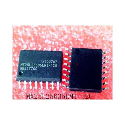 1pcs/lot MX25L256 MX25L25635EMI-12G MX25L25635FMI-10G MX25L25635EMI-12G SOP-16 In Stock