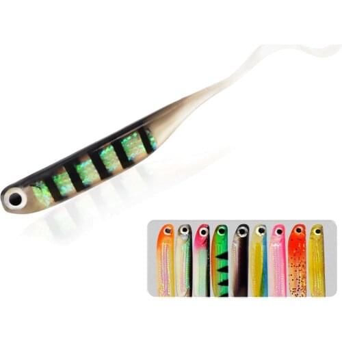 Fishing Lure 1PC Soft Artificiais Silicone Bait 7.5g 7.5cm Bear Strong Bite Force 3D Fisheye Good Palatability