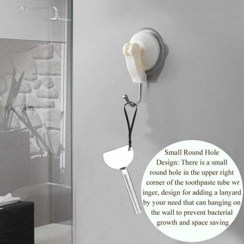 4 Pieces of Metal Toothpaste Squeezer Toothpaste Squeezer Key Roller Tube Paste Paint Squeezer Household Toilet Tools