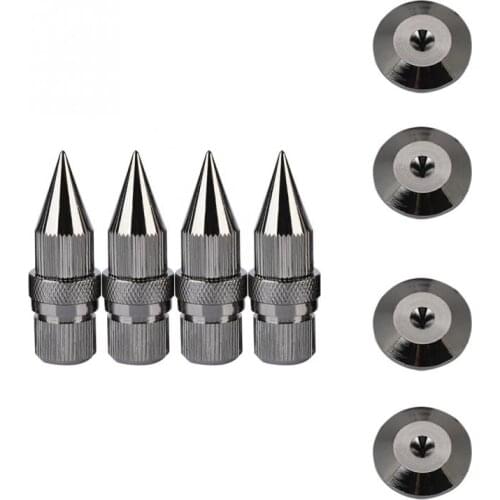 4pcs Speaker Spike Anti-Shock Spike Foot Subwoofer Amplifier Shockproof Base Pad shock proof of HIFI speaker Stand Feet Foot Pad