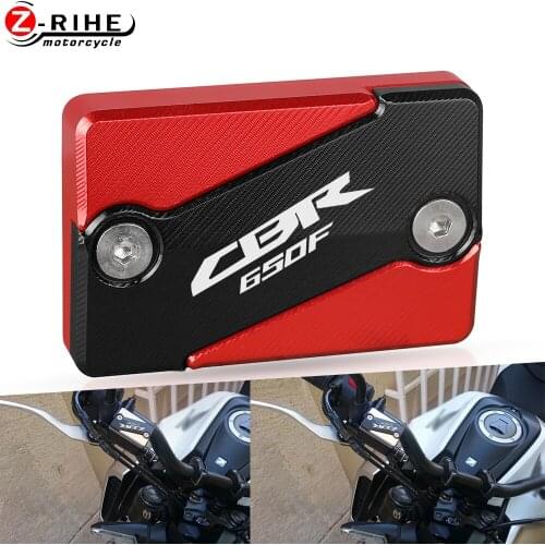 Motorcycle Accessories Front Brake Fluid Reservoir Cap Cover Upper Pump Cover For HONDA CBR650F 2014-2017 CBR 650 F 2015 2016 17
