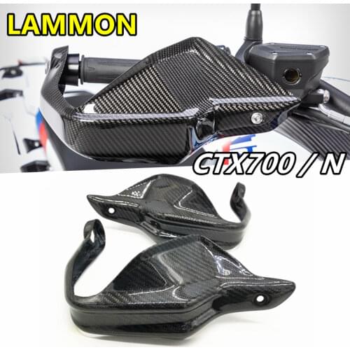 FOR HONDA CTX700N CTX700 2014-2018 Motorcycle Accessories Carbon Fiber Handlebar Guard Hand Protector